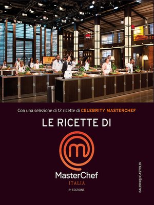 cover image of Le ricette di MasterChef Italia